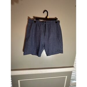 Coast Apparel Playa Shorts Mens Small Slate Blue Heathered Knit Drawstring New